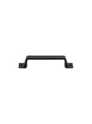 Channing Cabinet Pull - 3 3/4 inch Center-to-Center in Flat Black.